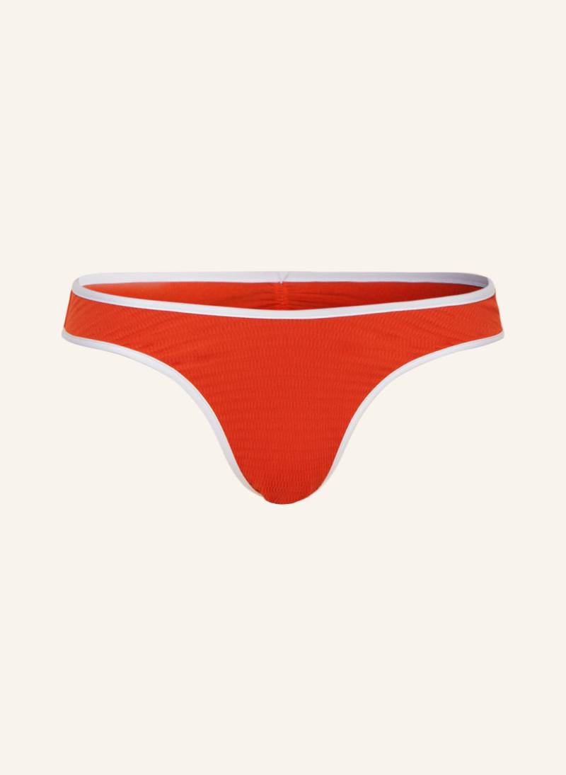 Seafolly Brazilian-Bikini-Hose Beach Bound orange von Seafolly