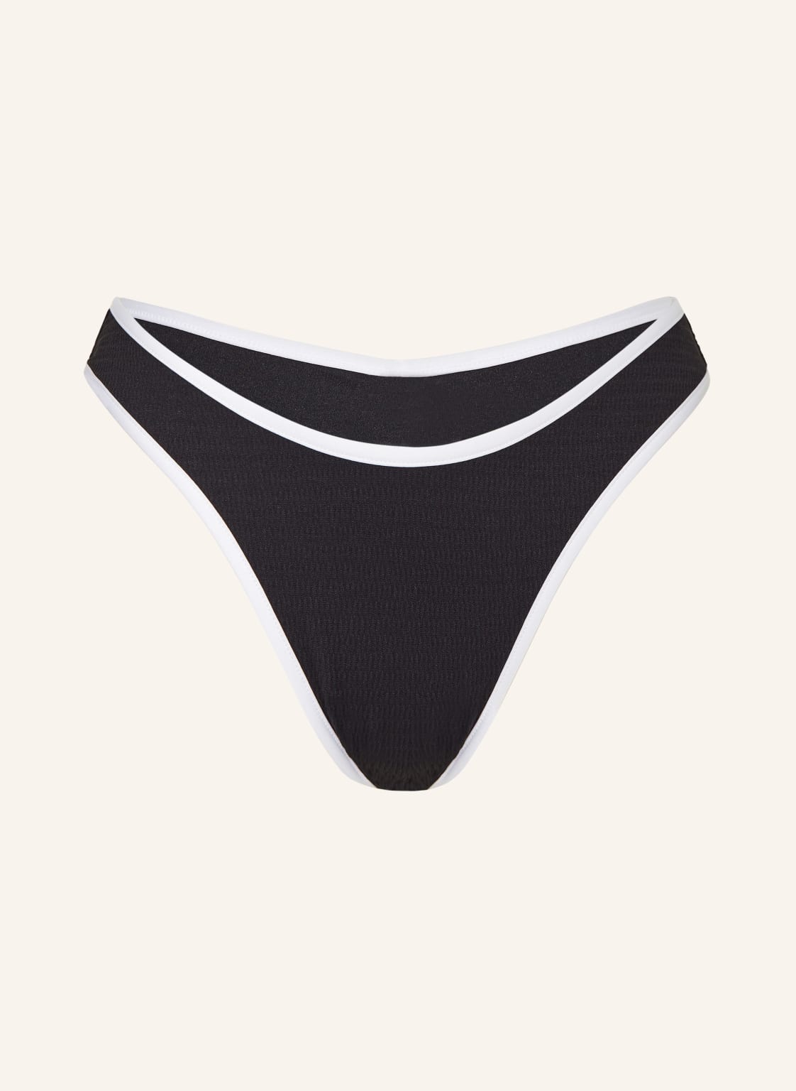 Seafolly Brazilian-Bikini-Hose Beach Bound schwarz von Seafolly