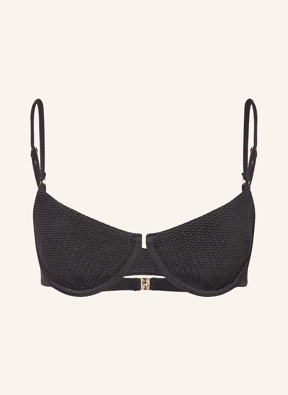 Seafolly Bügel-Bikini-Top Sea Dive schwarz von Seafolly