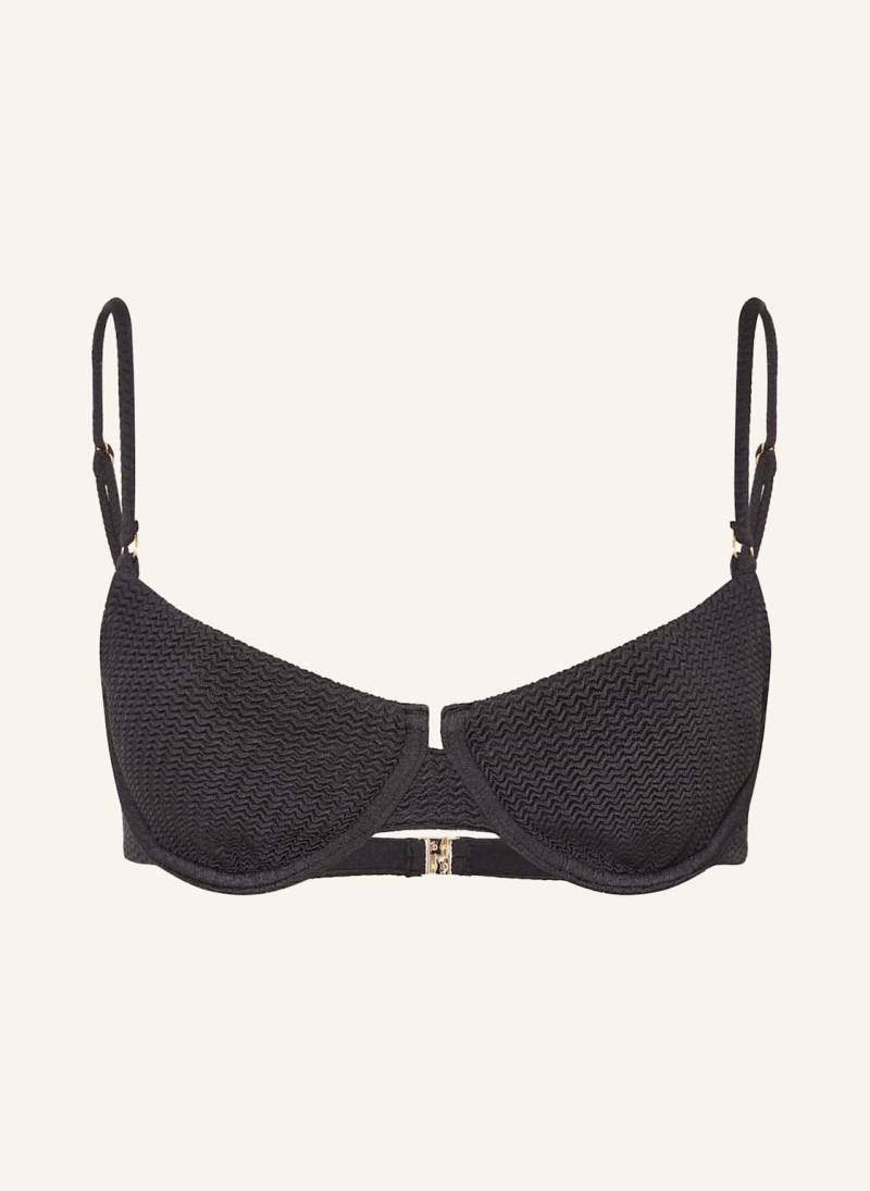 Seafolly Bügel-Bikini-Top Sea Dive schwarz von Seafolly