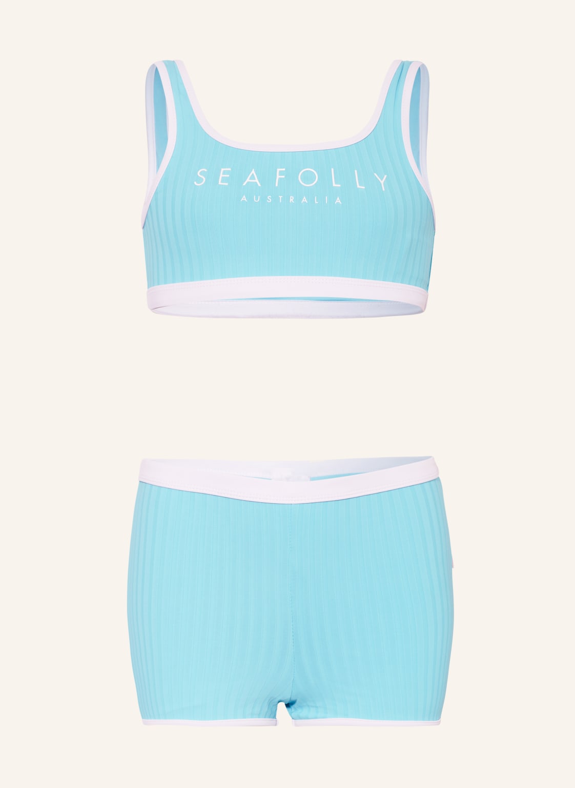 Seafolly Bustier-Bikini Essentials blau Seafolly Bustier-Bikini Essentials blau von Seafolly