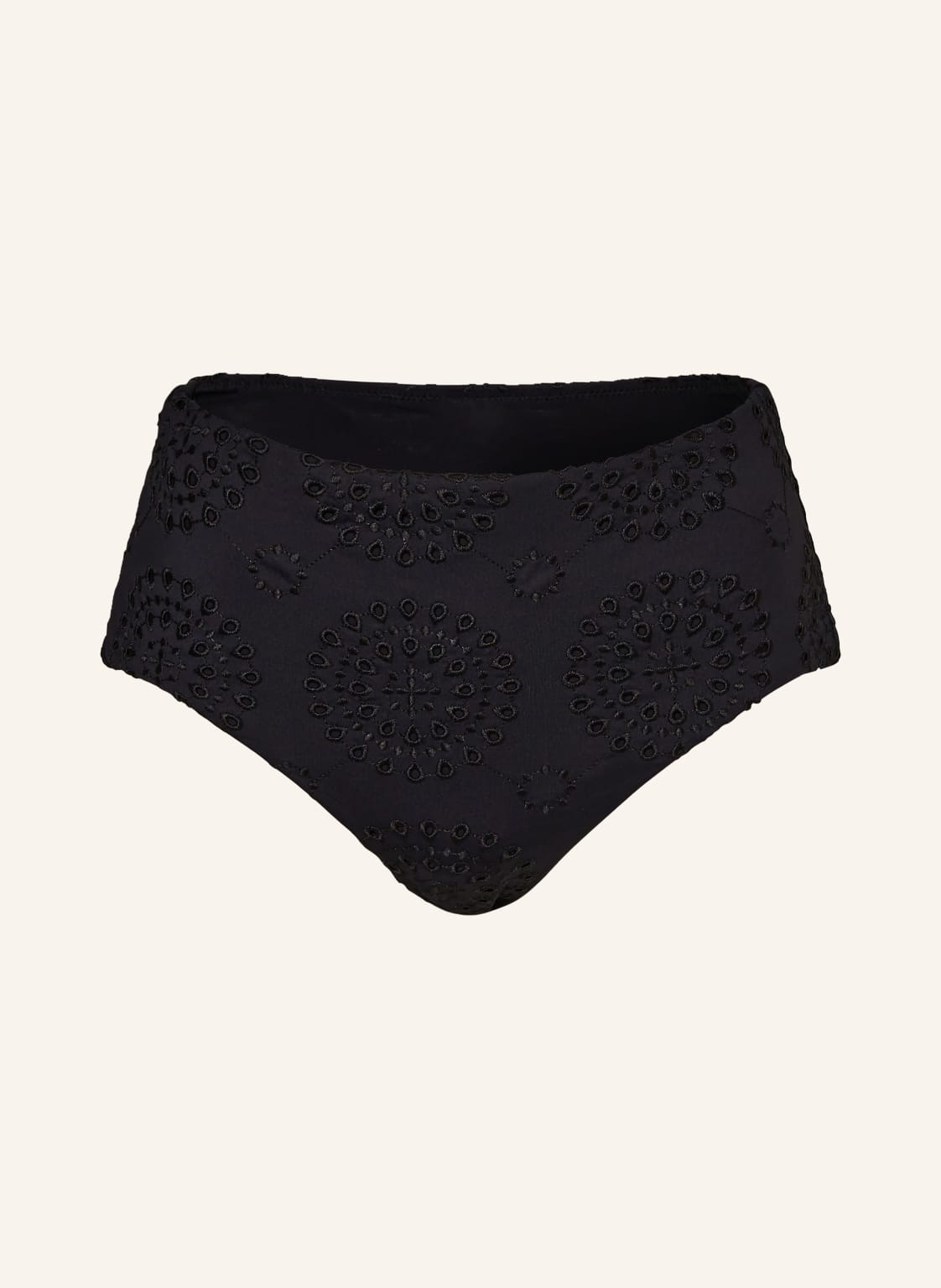 Seafolly High-Waist-Bikini-Hose Lulu schwarz Seafolly High-Waist-Bikini-Hose Lulu schwarz von Seafolly