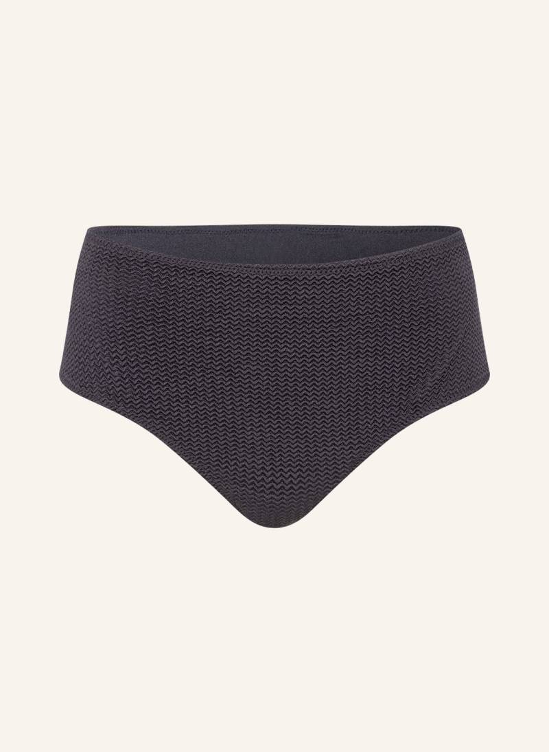 Seafolly High-Waist-Bikini-Hose Sea Dive schwarz von Seafolly