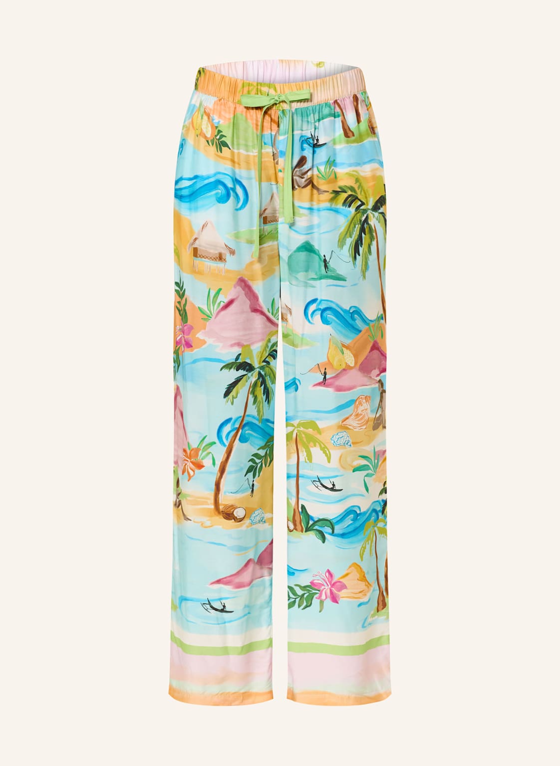 Seafolly Marlenehose South Pacific blau Seafolly Marlenehose South Pacific blau von Seafolly