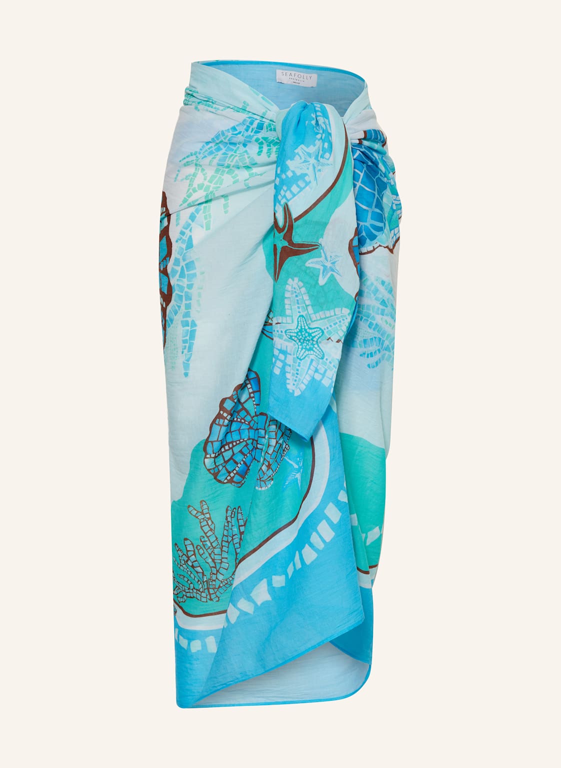 Seafolly Pareo La Mer blau Seafolly Pareo La Mer blau von Seafolly