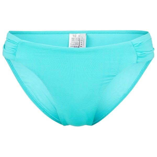 Seafolly - Seafolly Collective High Leg Ruched Side Pant - Bikini-Bottom Gr 34 türkis von Seafolly