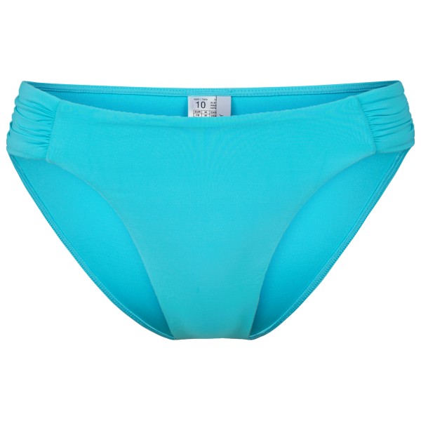 Seafolly - Seafolly Collective High Leg Ruched Side Pant - Bikini-Bottom Gr 36 türkis von Seafolly