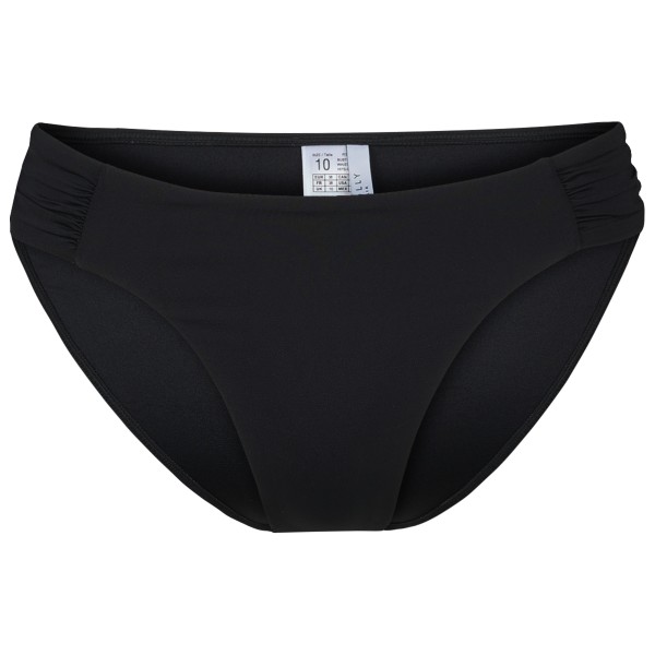 Seafolly - Seafolly Collective High Leg Ruched Side Pant - Bikini-Bottom Gr 36 schwarz von Seafolly