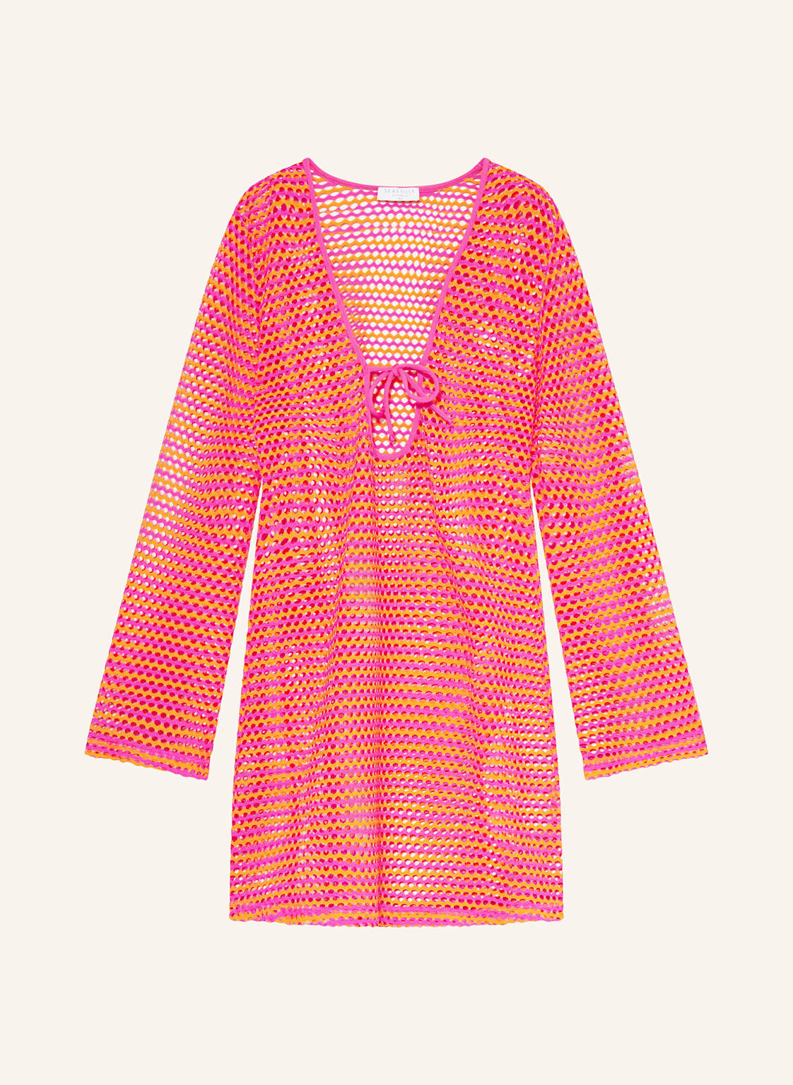 Seafolly Strandkleid Mesh Effect pink Seafolly Strandkleid Mesh Effect pink von Seafolly