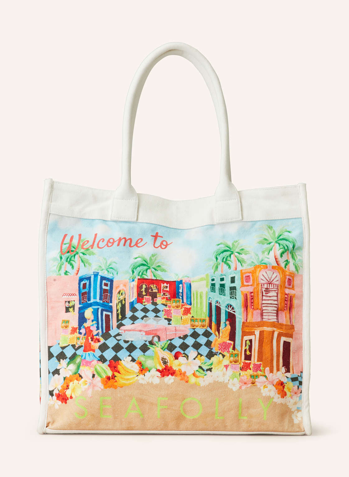 Seafolly Strandtasche Cuba blau Seafolly Strandtasche Cuba blau von Seafolly