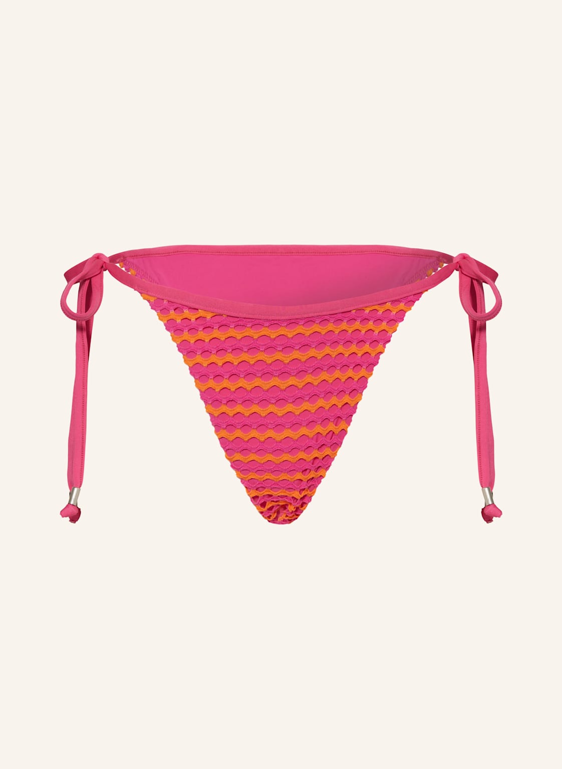 Seafolly Triangel-Bikini-Hose Mesh Effect pink von Seafolly