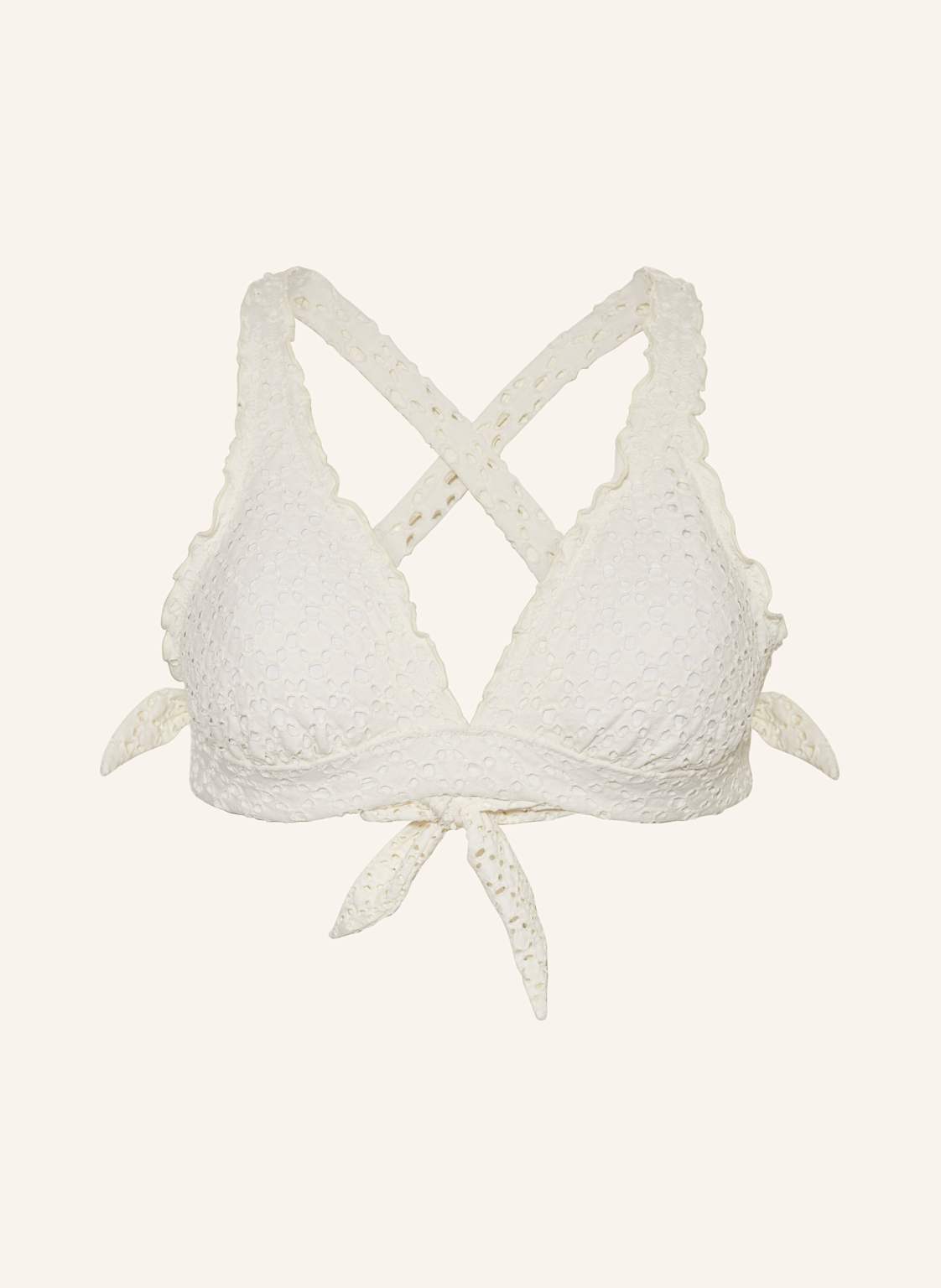 Seafolly Triangel-Bikini-Top Day Dreamer weiss von Seafolly