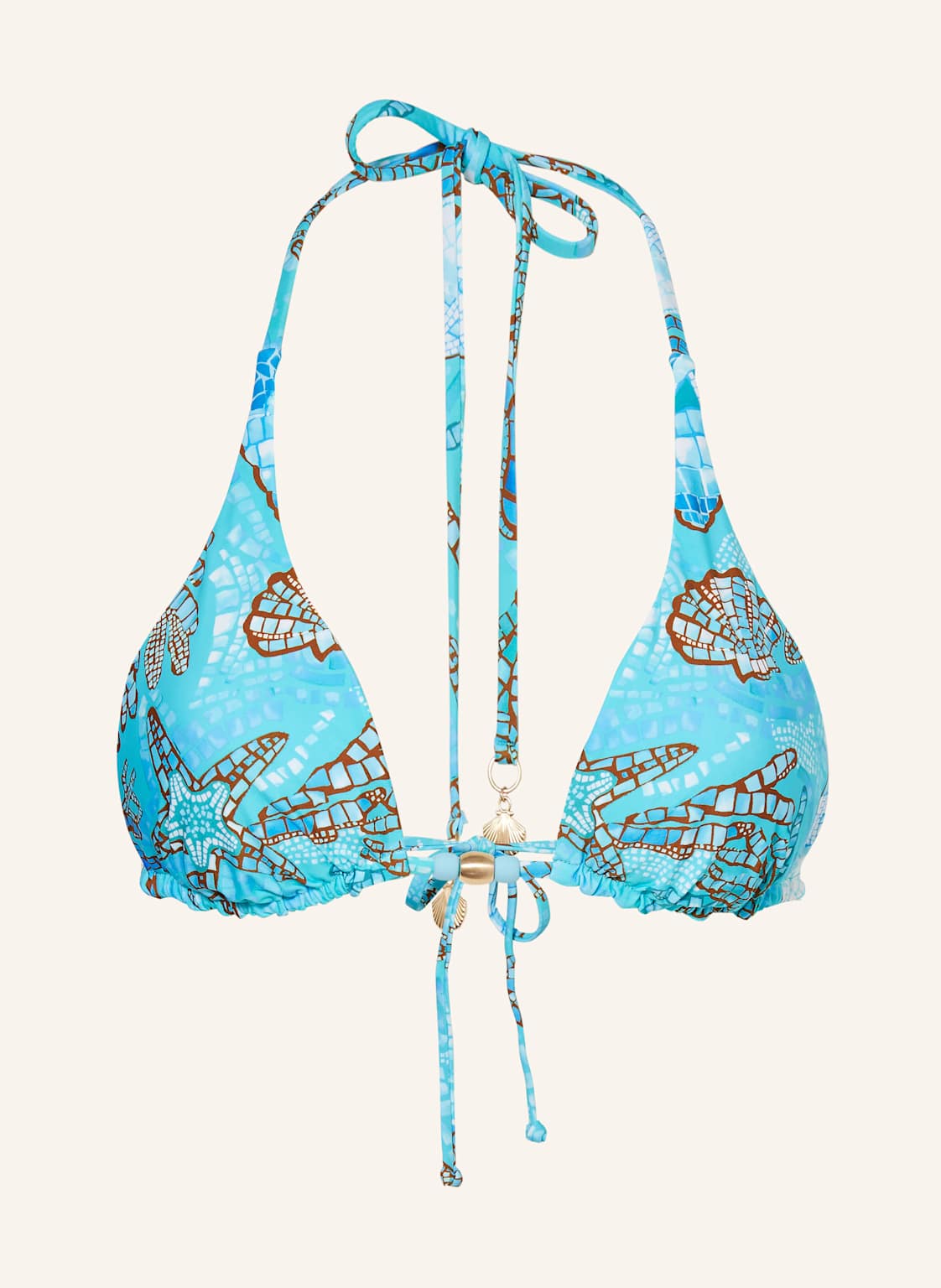 Seafolly Triangel-Bikini-Top La Mer blau von Seafolly