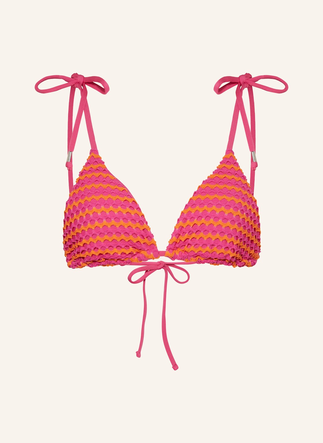 Seafolly Triangel-Bikini-Top Mesh Effect pink Seafolly Triangel-Bikini-Top Mesh Effect pink von Seafolly