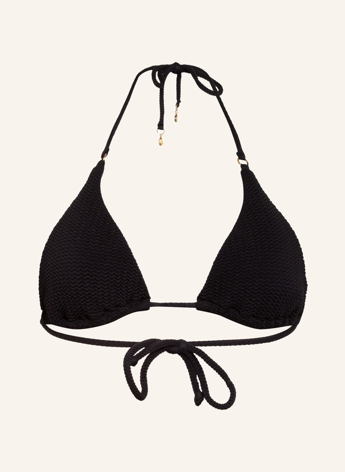 Seafolly Triangel-Bikini-Top Sea Dive schwarz Seafolly Triangel-Bikini-Top Sea Dive schwarz von Seafolly
