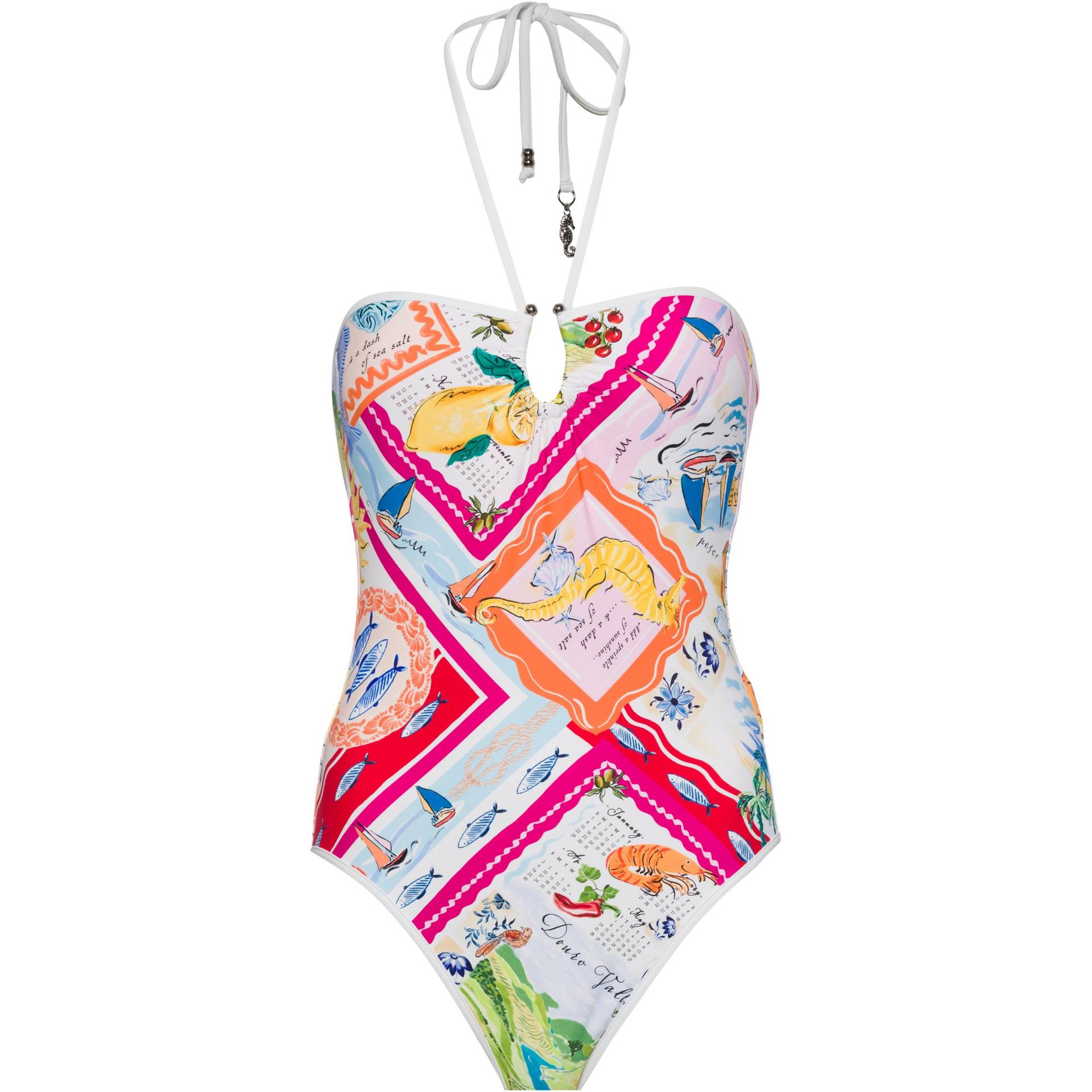 Seafolly Wish You Were Here Badeanzug Damen Seafolly Wish You Were Here Badeanzug Damen von Seafolly