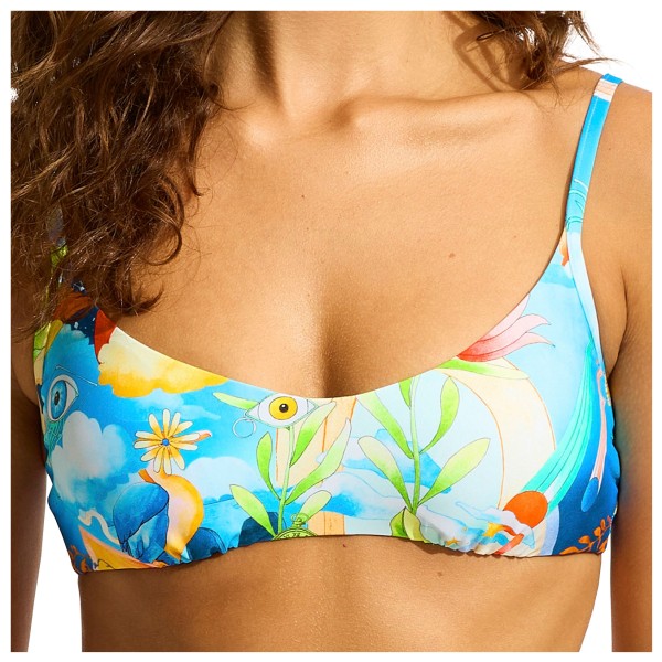 Seafolly - Women's Aquarius Bralette - Bikini-Top Gr 32;34;36;38;40;42 bunt von Seafolly