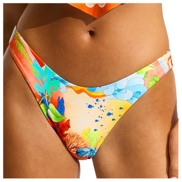 Seafolly - Women's Aquarius Reversible High Cut Pant - Badehose Gr 34 orange Seafolly - Women's Aquarius Reversible High Cut Pant - Badehose Gr 34 orange von Seafolly