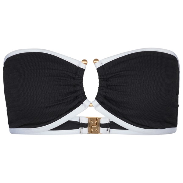 Seafolly - Women's Beach Bound Ring Front Bandeau - Bikini-Top Gr 38 schwarz Seafolly - Women's Beach Bound Ring Front Bandeau - Bikini-Top Gr 38 schwarz von Seafolly