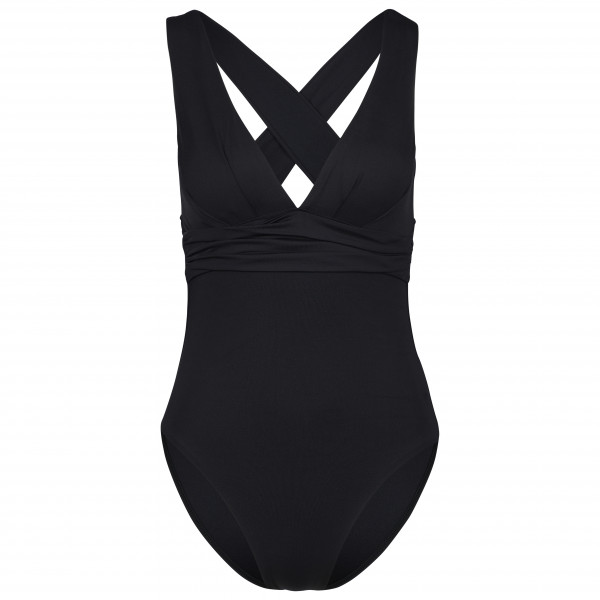 Seafolly - Women's Collective Cross Back One Piece - Badeanzug Gr 10 schwarz von Seafolly