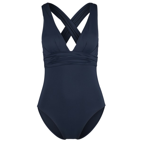 Seafolly - Women's Collective Cross Back One Piece - Badeanzug Gr 12 blau von Seafolly