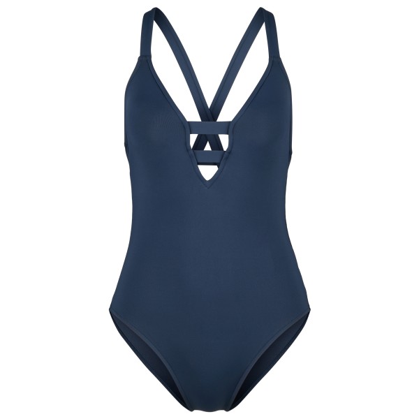 Seafolly - Women's Collective Deep V One Piece - Badeanzug Gr 12;14;16;18;8 oliv;schwarz von Seafolly