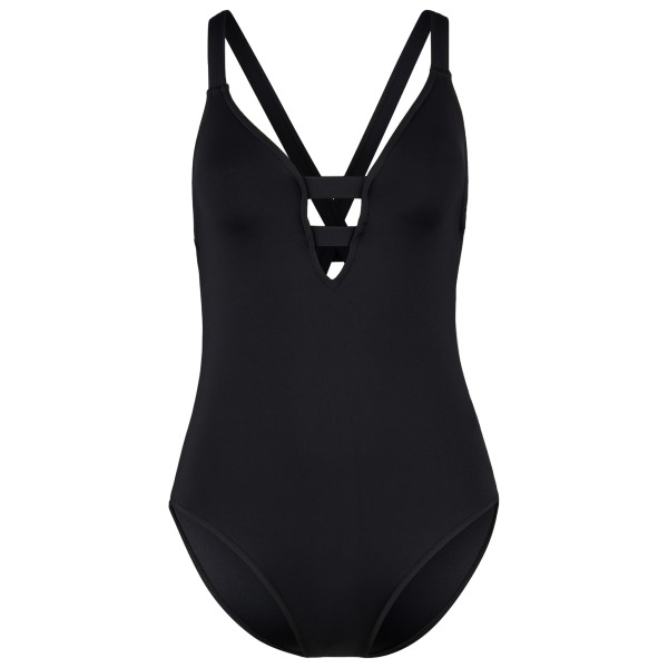 Seafolly - Women's Collective Deep V One Piece - Badeanzug Gr 10 schwarz von Seafolly