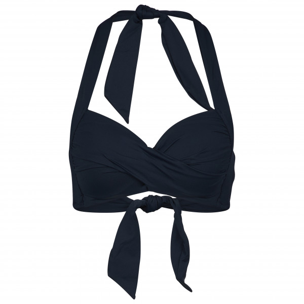 Seafolly - Women's Collective Twist Soft Cup Halter - Bikini-Top Gr 6 blau von Seafolly