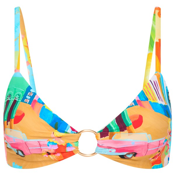 Seafolly - Women's Cuba Ring Front Bralette - Bikini-Top Gr 16 bunt Seafolly - Women's Cuba Ring Front Bralette - Bikini-Top Gr 16 bunt von Seafolly