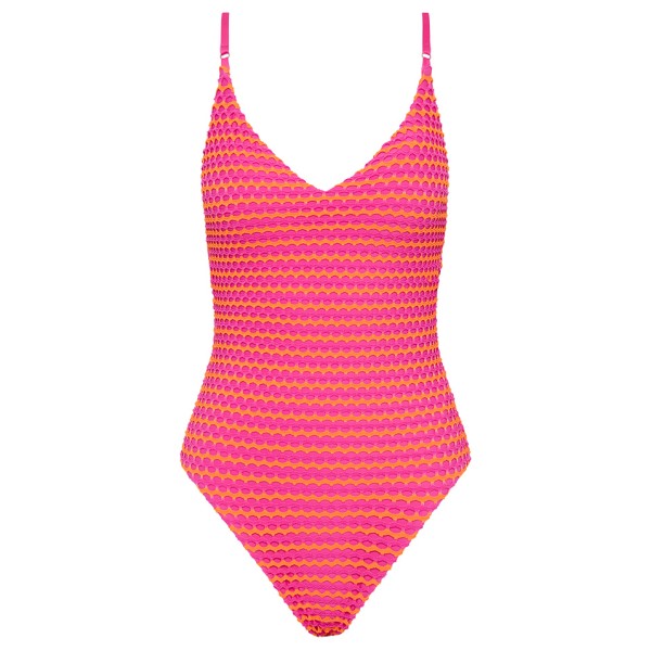 Seafolly - Women's Mesh Effect V Neck One Piece - Badeanzug Gr 6 rosa Seafolly - Women's Mesh Effect V Neck One Piece - Badeanzug Gr 6 rosa von Seafolly