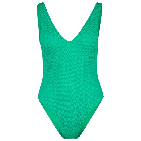 Seafolly - Women's Sea Dive Deep V Neck One Piece - Badeanzug Gr 10;12;14;16;18;6;8 bunt;schwarz von Seafolly