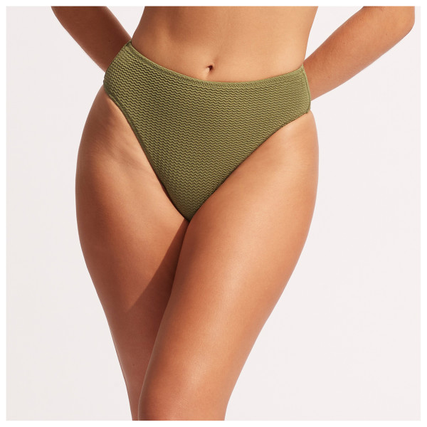 Seafolly - Women's Sea Dive High Rise Pant - Bikini-Bottom Gr 6 weiß Seafolly - Women's Sea Dive High Rise Pant - Bikini-Bottom Gr 6 weiß von Seafolly
