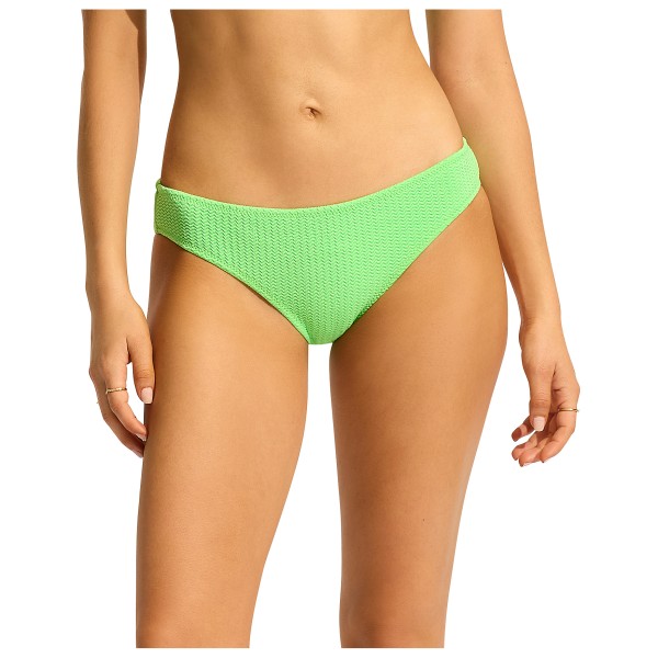 Seafolly - Women's Sea Dive Hipster Pant - Bikini-Bottom Gr 12 orange von Seafolly