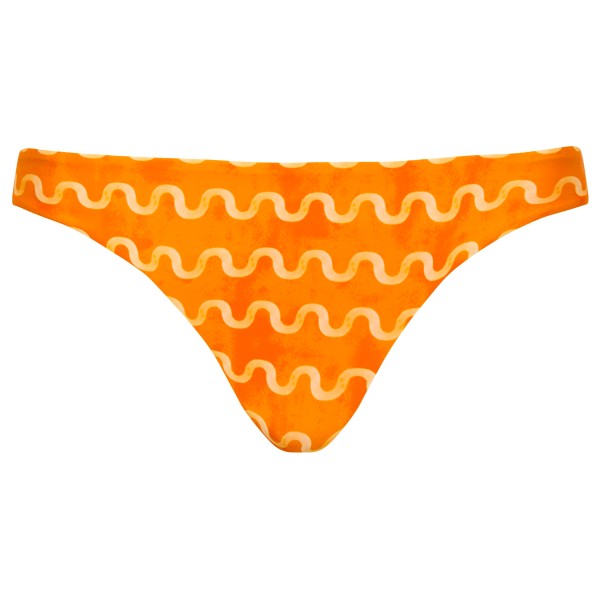 Seafolly - Women's Soundwave Hipster Tie Side - Bikini-Bottom Gr 32;34;36;38;40;42;44 blau;orange von Seafolly