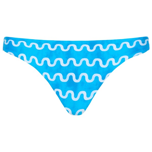 Seafolly - Women's Soundwave Hipster Tie Side - Bikini-Bottom Gr 32 blau von Seafolly