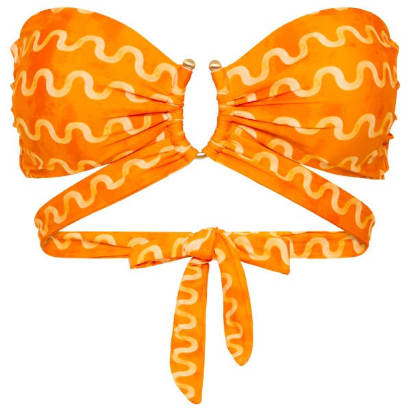 Seafolly - Women's Soundwave U Wire Bandeau Bra - Bikini-Top Gr 40 orange Seafolly - Women's Soundwave U Wire Bandeau Bra - Bikini-Top Gr 40 orange von Seafolly