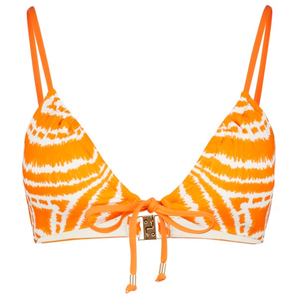 Seafolly - Women's Zanzibar Drawstring Bralette - Bikini-Top Gr 12;14;8 orange von Seafolly