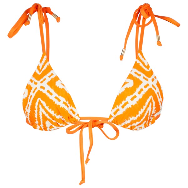 Seafolly - Women's Zanzibar Slide Tri - Bikini-Top Gr 10 orange von Seafolly