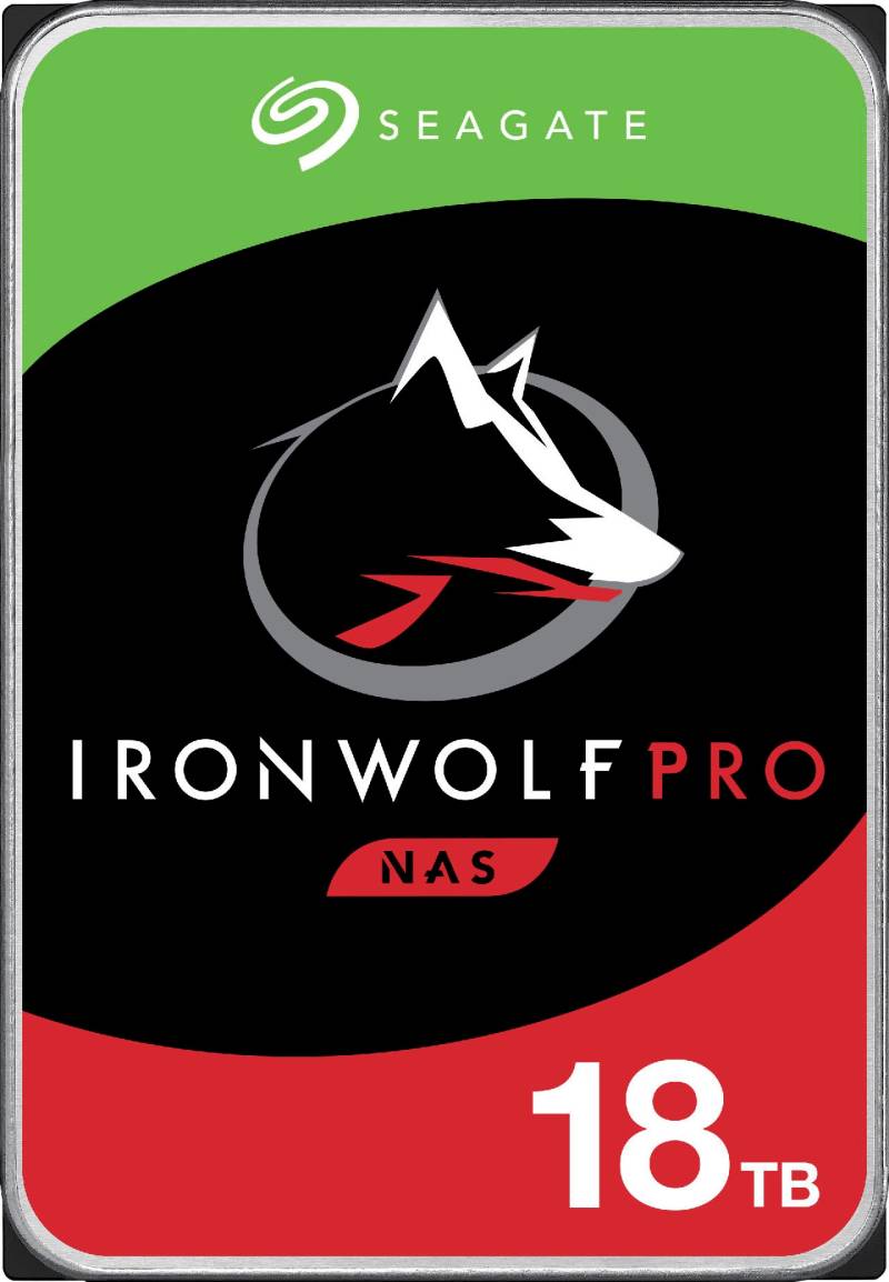 Seagate HDD-Festplatte »IronWolf Pro«, 3,5 Zoll, Anschluss SATA III, Bulk, inkl. 3 Jahre Rescue Data Recovery Services von Seagate