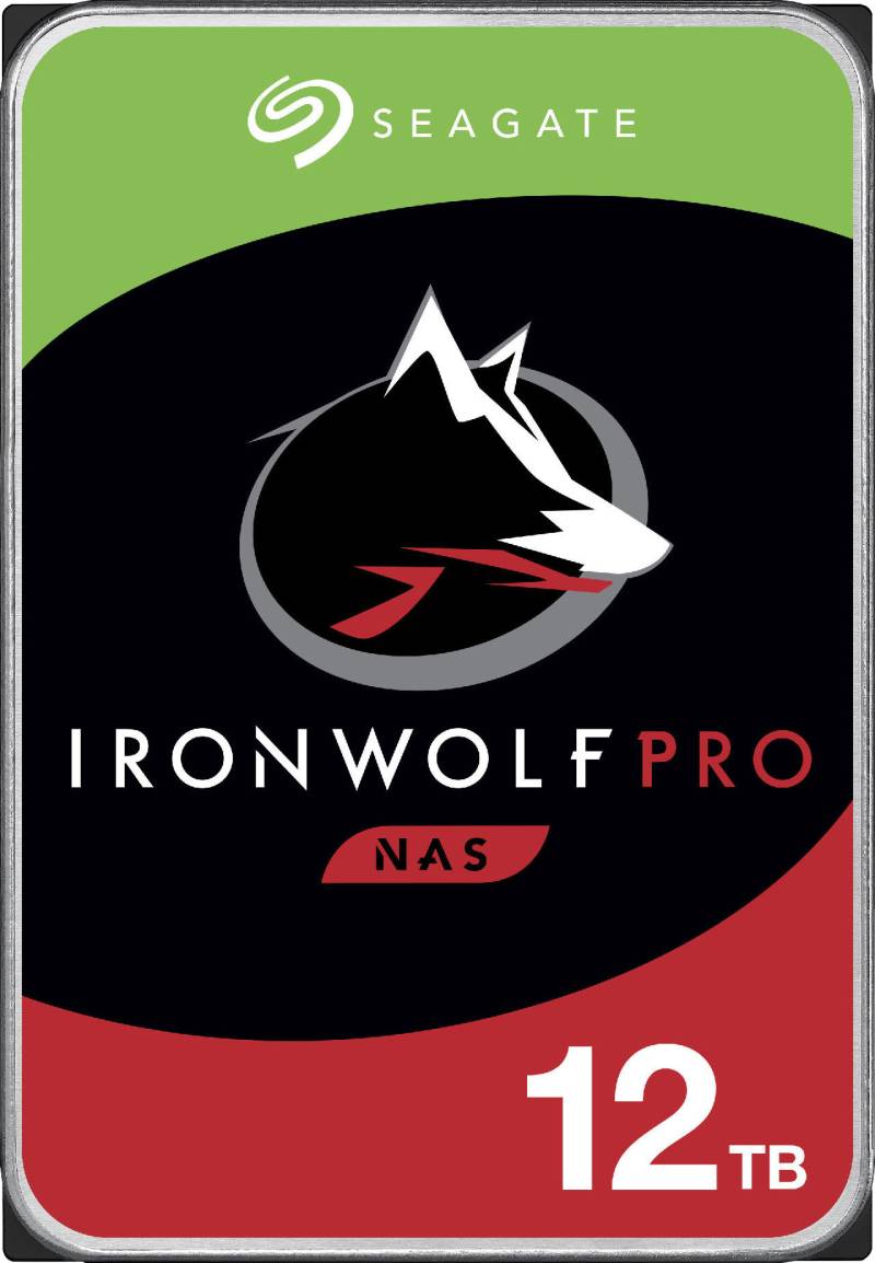 Seagate HDD-Festplatte »IronWolf Pro«, 3,5 Zoll, Anschluss SATA III, Bulk, inkl. 3 Jahre Rescue Data Recovery Services von Seagate