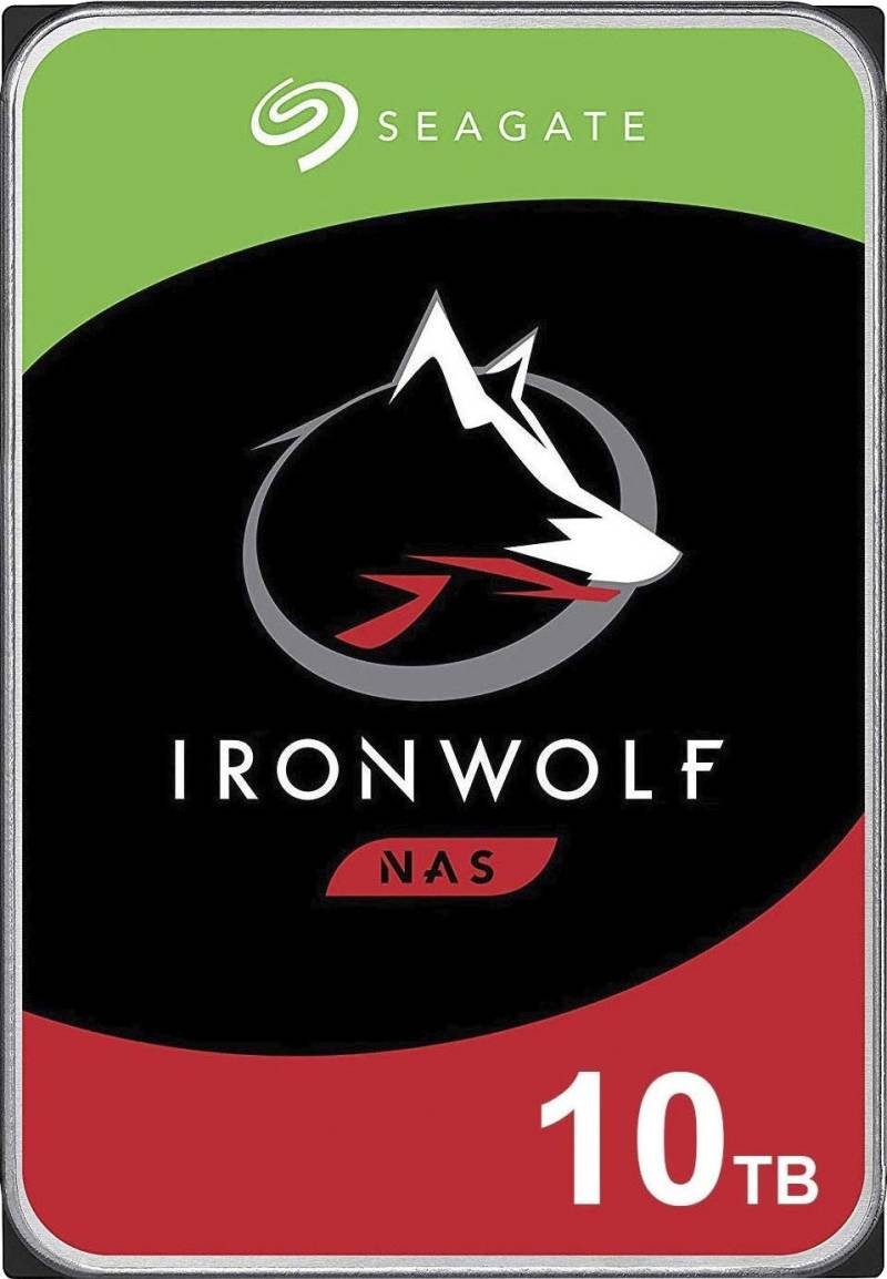 Seagate HDD-NAS-Festplatte »IronWolf«, 3,5 Zoll, Anschluss SATA, Bulk, inkl. 3 Jahre Rescue Data Recovery Services von Seagate