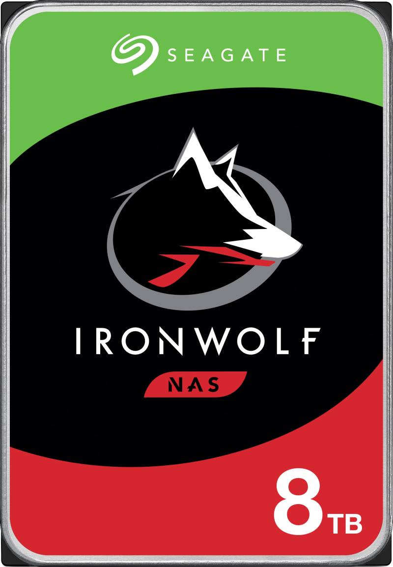 Seagate HDD-NAS-Festplatte »IronWolf«, 3,5 Zoll, Anschluss SATA II von Seagate