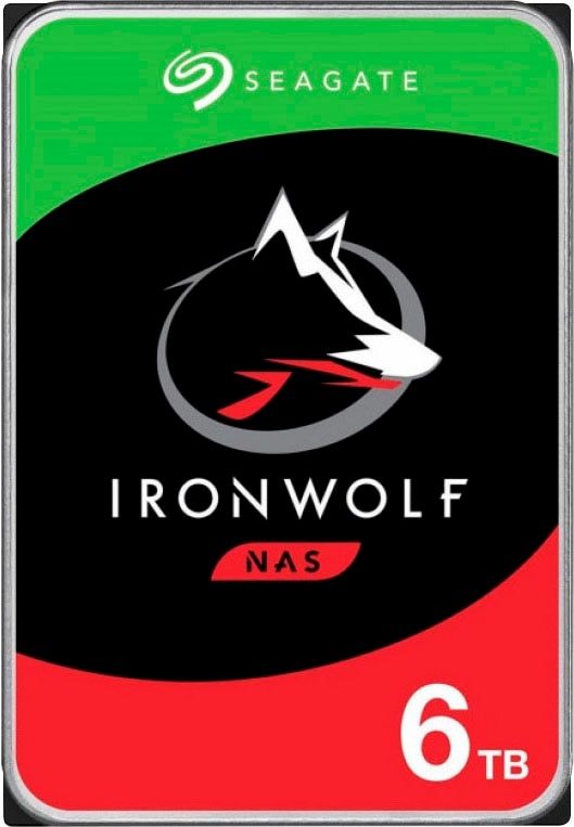 Seagate HDD-NAS-Festplatte »IronWolf 6TB«, 3,5 Zoll von Seagate