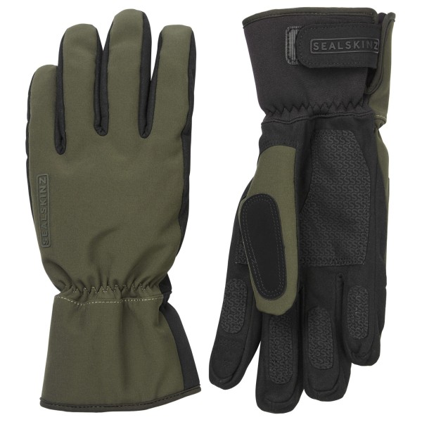 Sealskinz - Howe - Handschuhe Gr L oliv/schwarz von Sealskinz