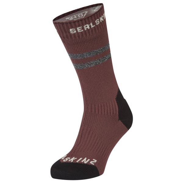 Sealskinz - Runton - Velosocken Gr L braun von Sealskinz