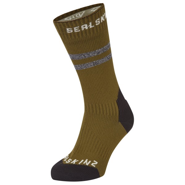 Sealskinz - Runton - Velosocken Gr L braun von Sealskinz