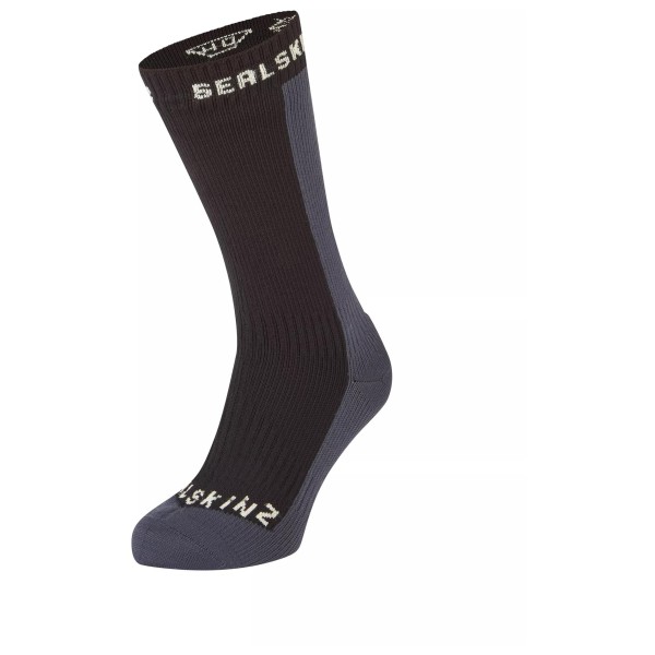 Sealskinz - Starston - Velosocken Gr L schwarz/grau von Sealskinz