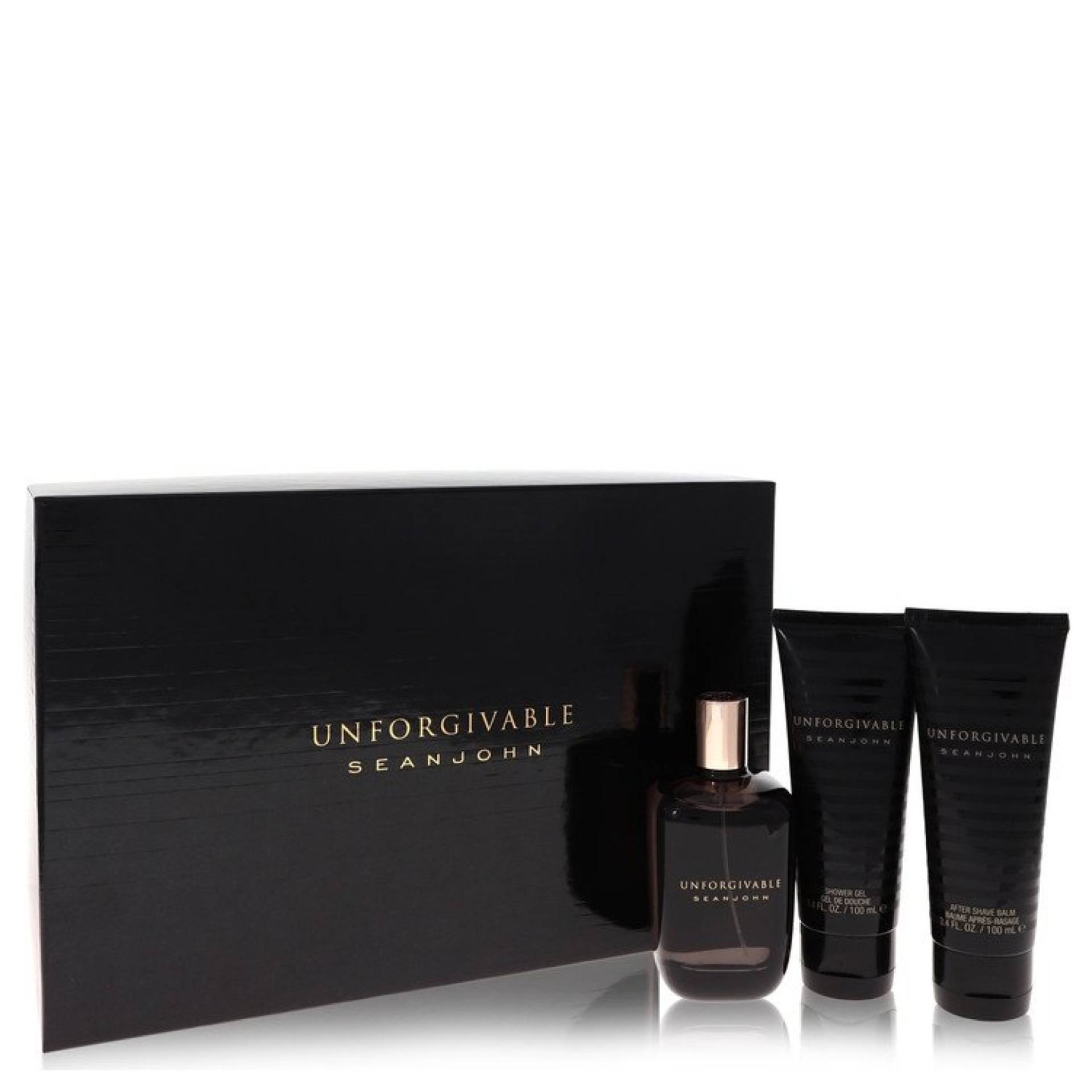 Sean John Unforgivable Gift Set -- 124 ml Eau De Toilette Spray + 100 ml Shower Gel + 100 ml After Shave Balm von Sean John