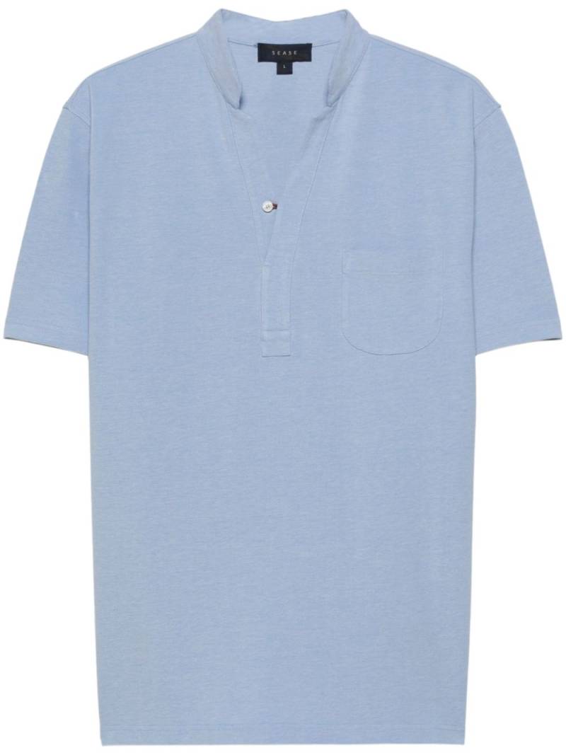 Sease Fish Tail polo shirt - Blue von Sease