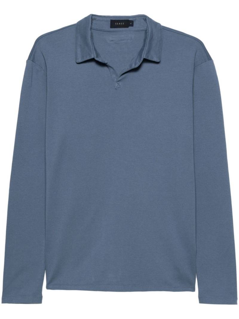 Sease Supima-cotton polo shirt - Blue von Sease